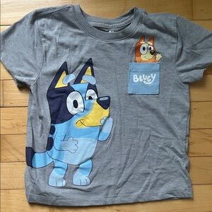 Bluey Kids Gray T-Shirt
